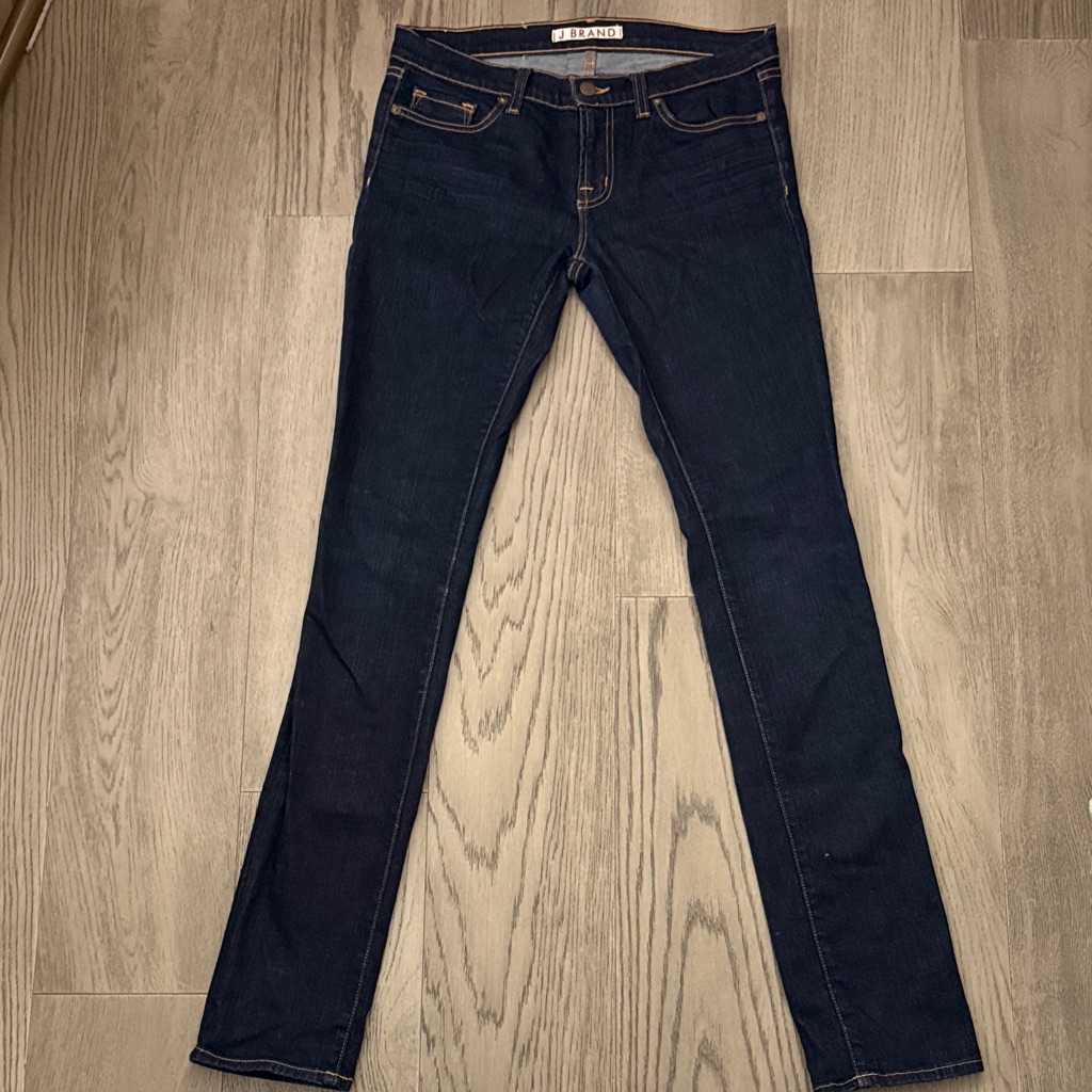 J Brand Pencil Leg Jeans Style 912 Ink Dark Wash Skinny